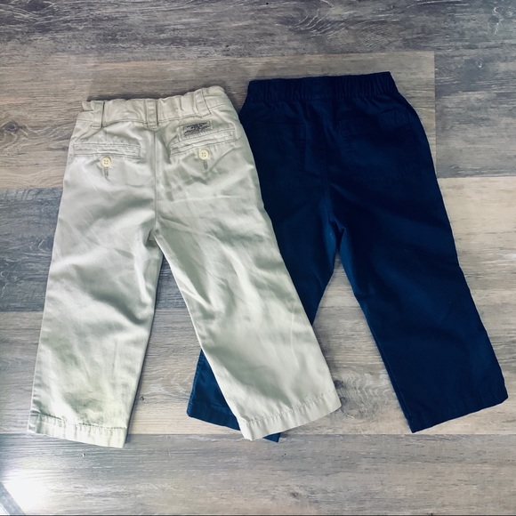 2T Boys Pants | Khaki + Navy | Polo & Circo - Picture 2 of 8